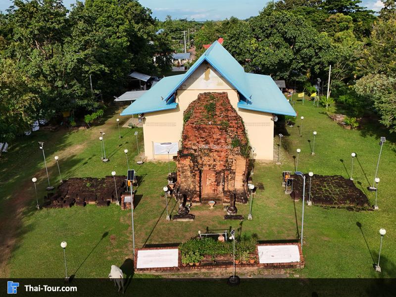 ภาพมุมสูง พระธาตุดุม