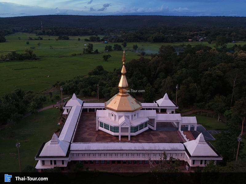 ภาพมุมสูงของ วัดป่าภูริทัตตถิราวาส