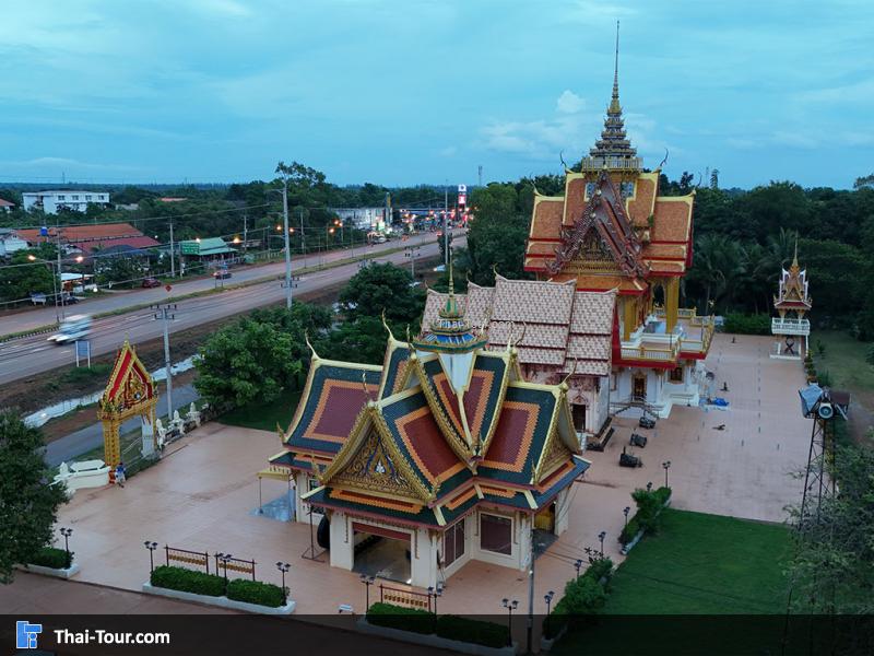 ภาพมุมสูง วัดป่าภูริทัตตถิราวาส