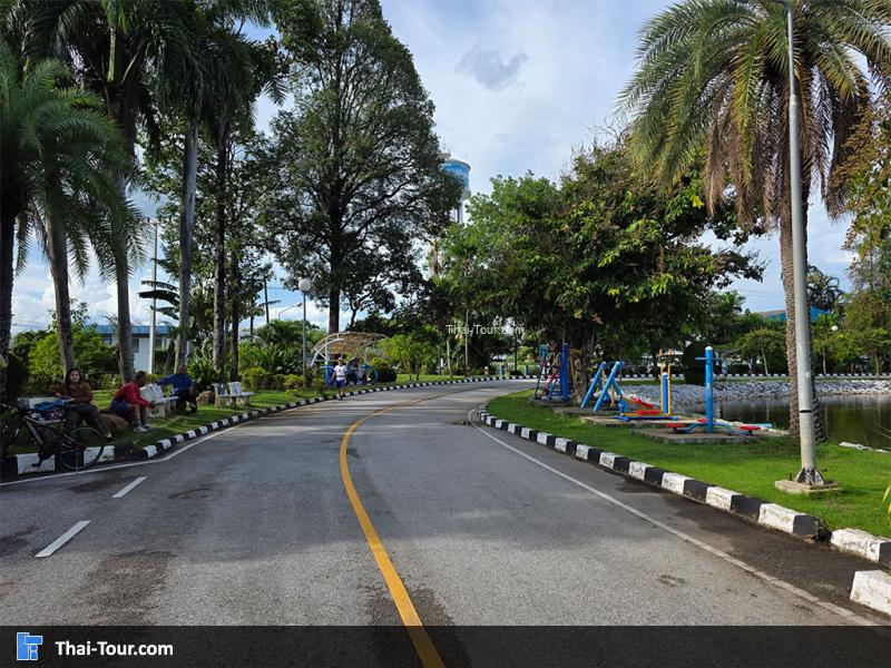 บรรยากาศสวนสมเด็จพระศรีนครินทร์