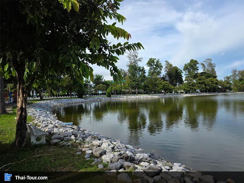 บรรยากาศสวนสมเด็จพระศรีนครินทร์