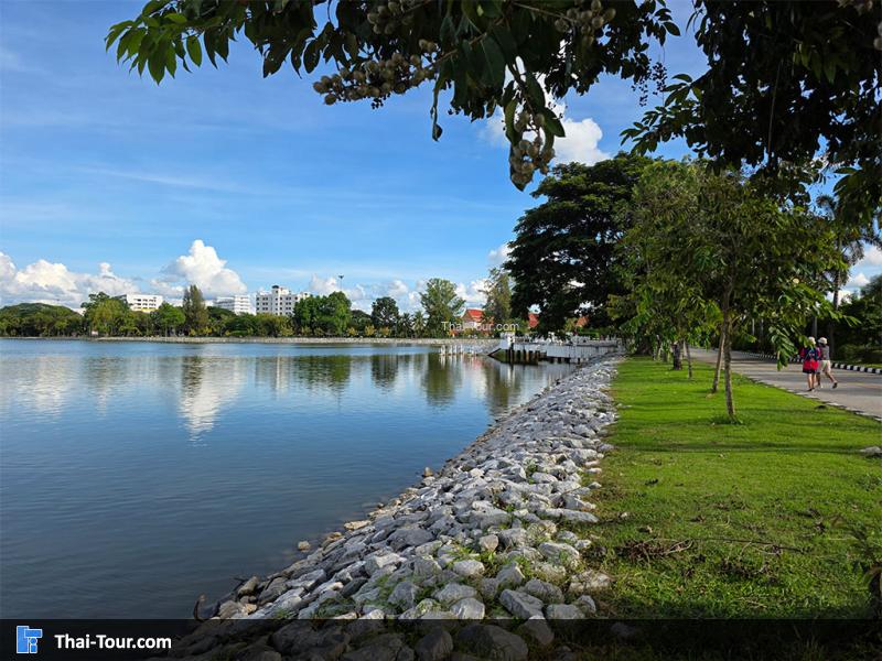 บรรยากาศสวนสมเด็จพระศรีนครินทร์