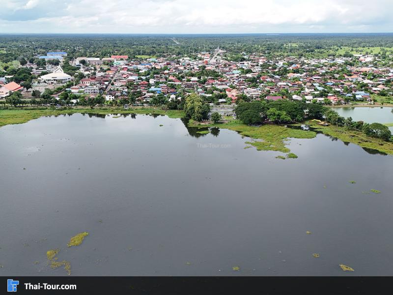 ภาพมุมสูงหนองหาน