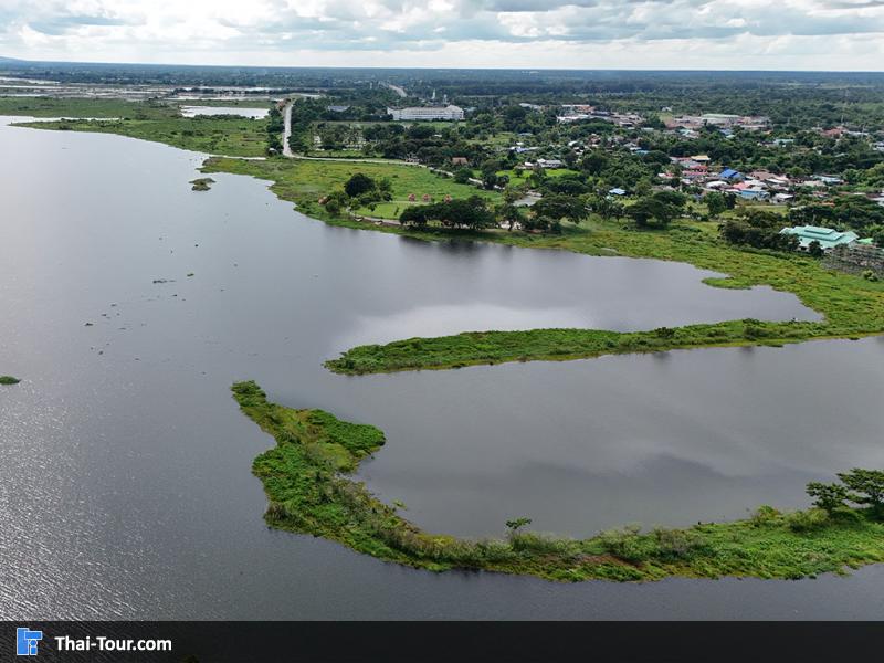 ภาพมุมสูงหนองหาน