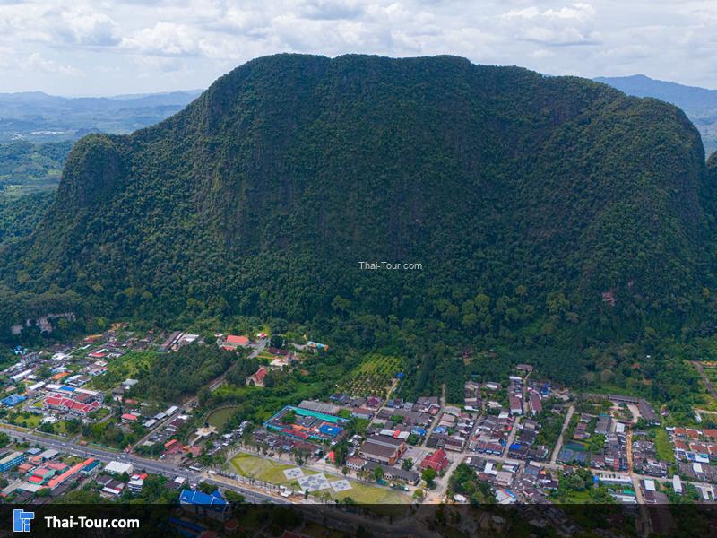 ภาพมุมสูง เมืองพังงา