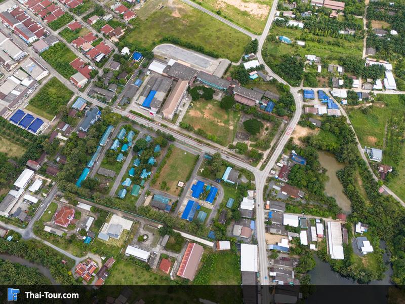 ภาพมุมสูง เมืองพังงา