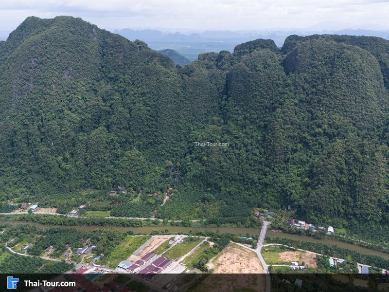 ภาพมุมสูง เมืองพังงา