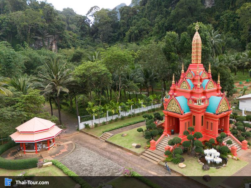 ภาพมุมสูง ศาลหลักเมืองพังงา