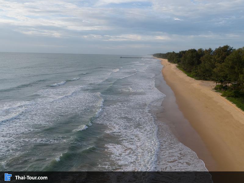 ภาพมุมสูง หาดนาใต้