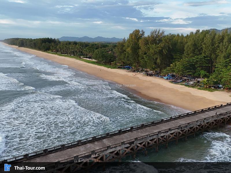 ภาพมุมสูง หาดนาใต้