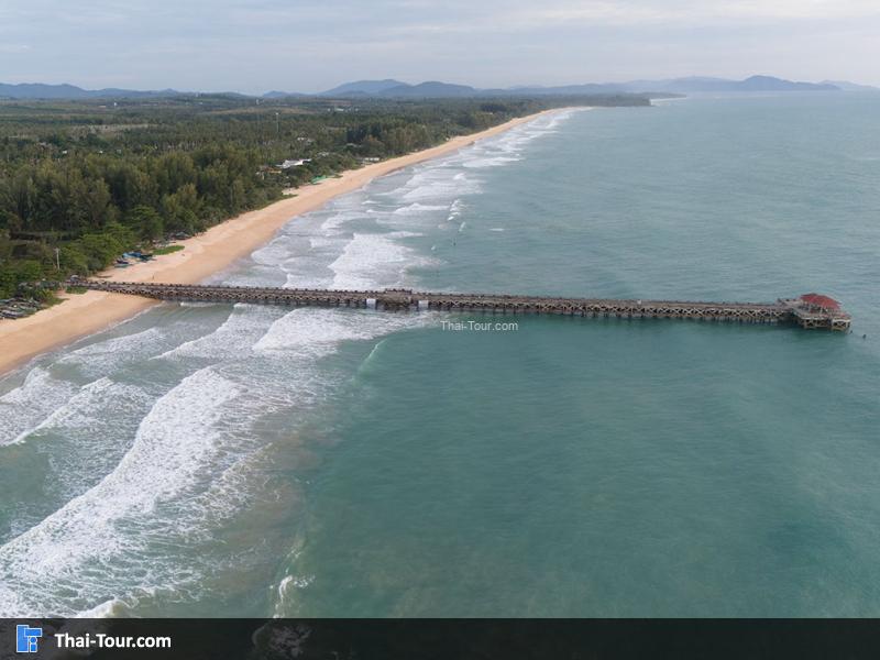 ภาพมุมสูง หาดนาใต้