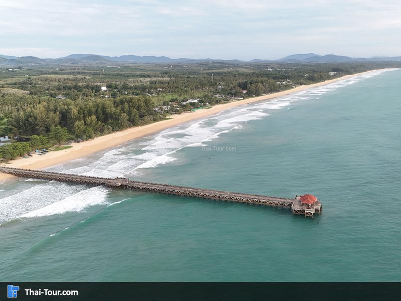 ภาพมุมสูง หาดนาใต้