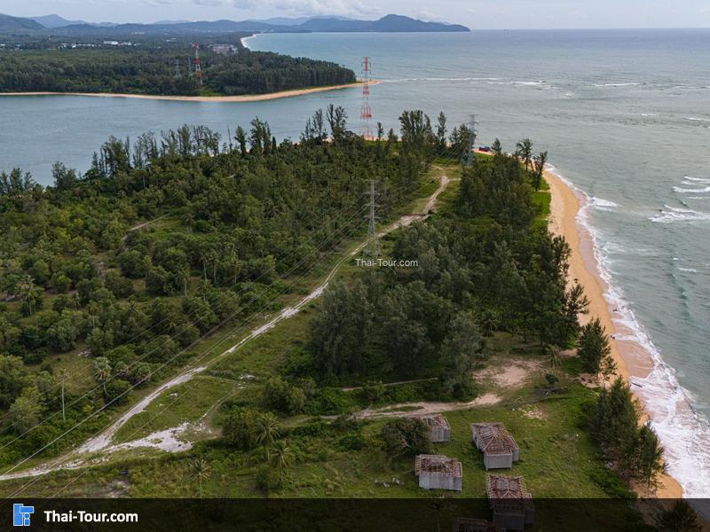 ภาพมุมสูง หาดบางขวัญ