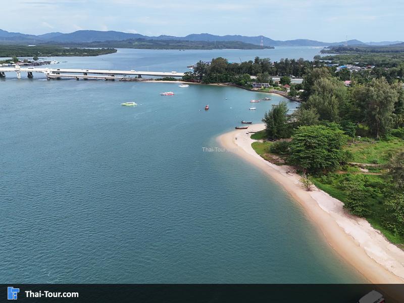 ภาพมุมสูง หาดปากพระ