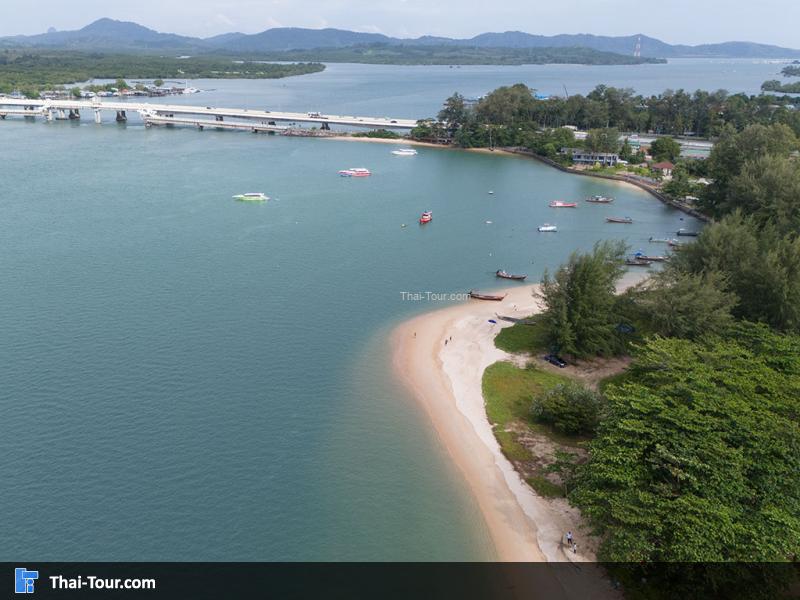 ภาพมุมสูง หาดปากพระ