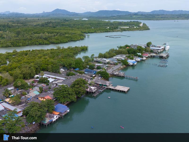 ภาพมุมสูง สะพานสารสิน