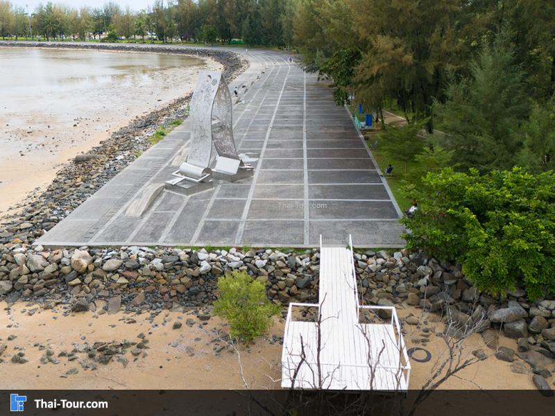 ภาพมุมสูง สะพานหิน
