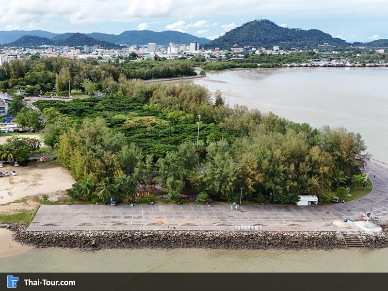 ภาพมุมสูง สะพานหิน