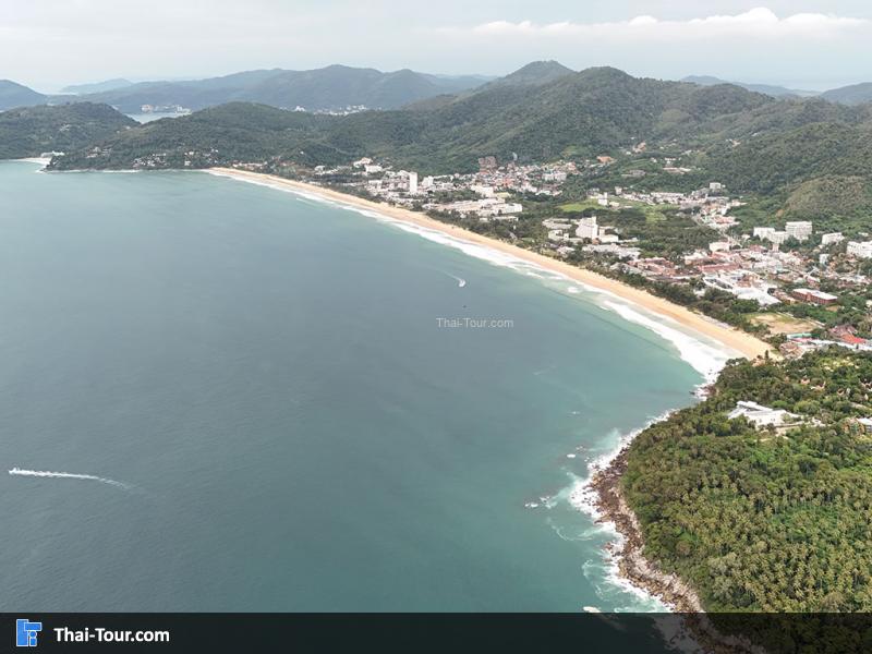 ภาพมุมสูง หาดกะรน