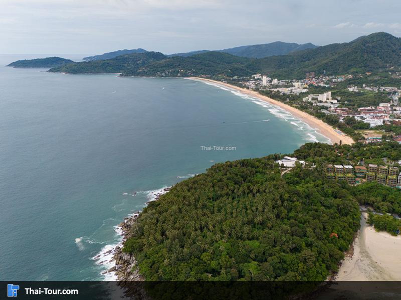 ภาพมุมสูง หาดกะรน