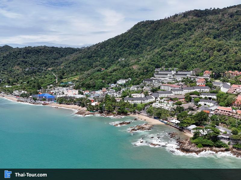 ภาพมุมสูง หาดกะหลิม