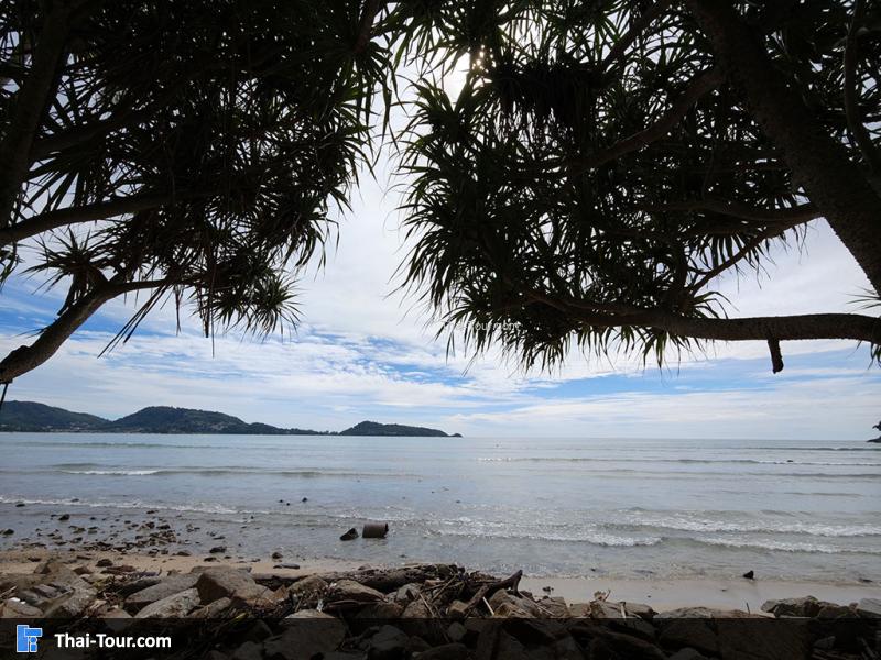 ภาพมุมสูง หาดกะหลิม