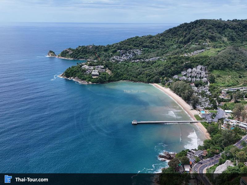 ภาพมุมสูง เกาะนาคา