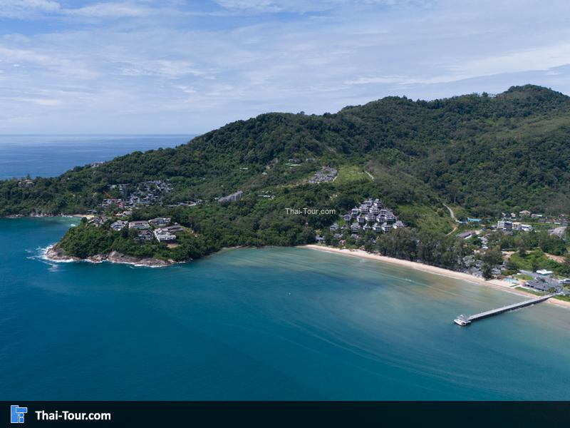 ภาพมุมสูง เกาะนาคา