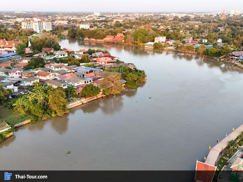 วัดพนันเชิงวรวิหาร วิวมุมสูง