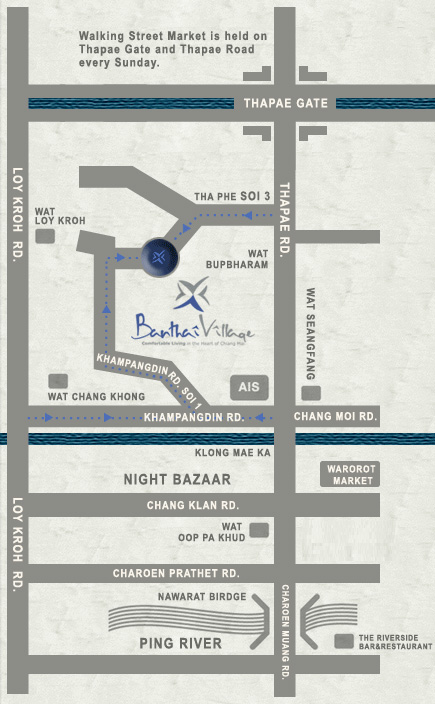 Banthai Village Map