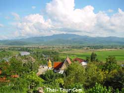 จุดชมวิวบนยอดเขา...วัดท่าตอน