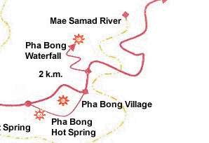 Fern Resort : Map Nature Trail Around Fern Resort