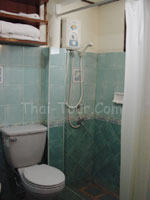 toilet in the bungalow other than beachfront