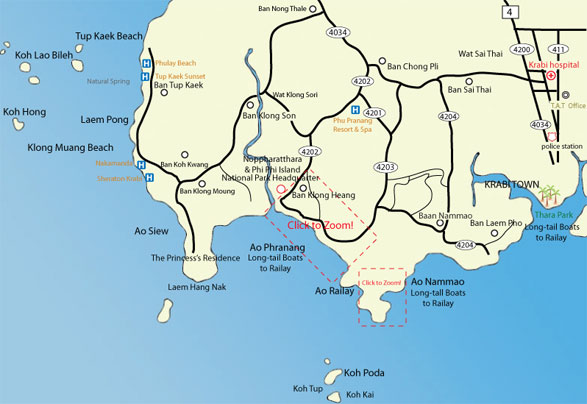 Aonang Map