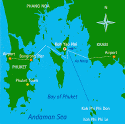 map of ko yao