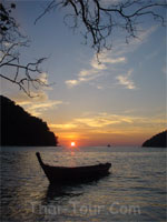 Sunset at Ao Chong Khat