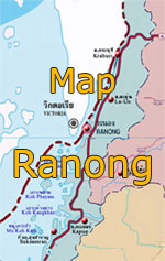Map of Ranong